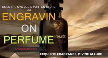 Engraving Services: LV NYC Perfume Bottles