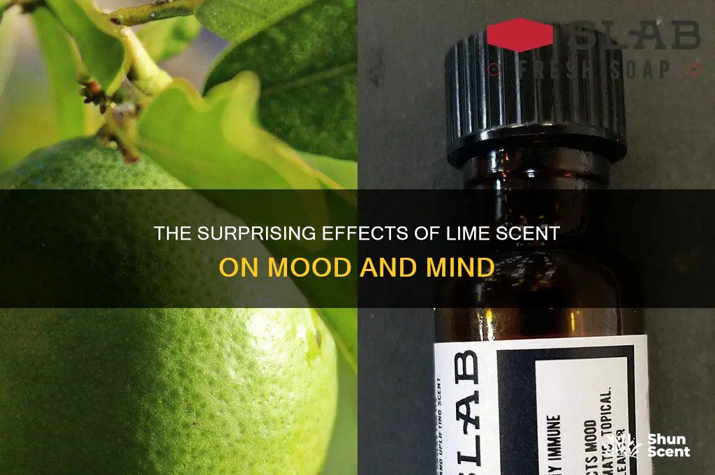 does the scent of lime have any effect