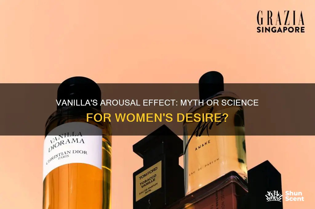 does the scent of vanilla make women horny
