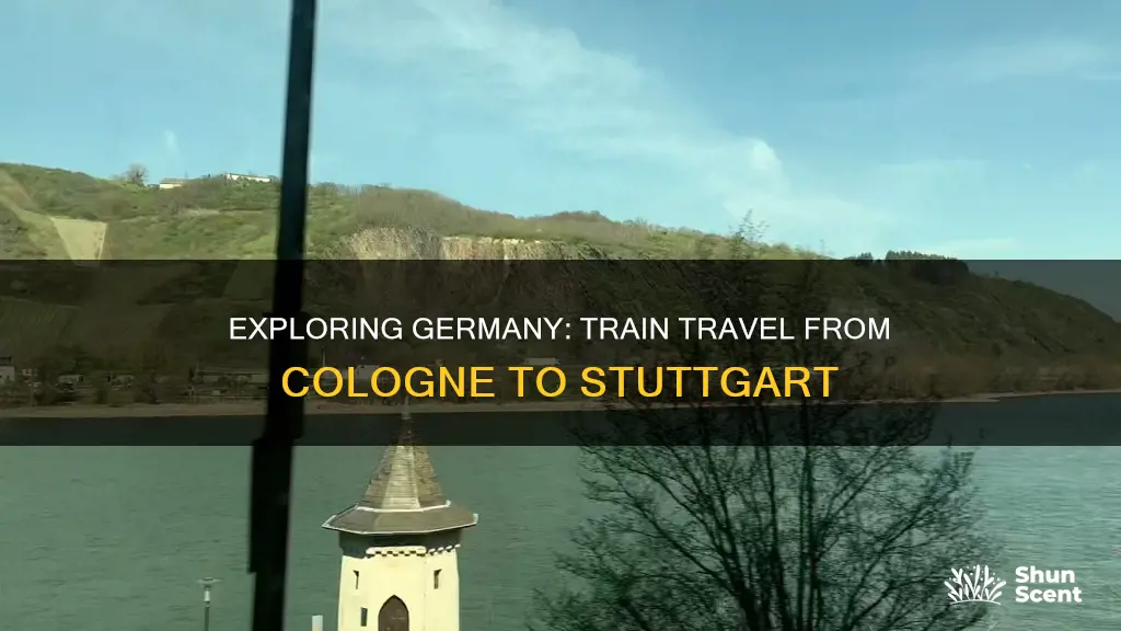 does the train run from cologne germany to stuttgart germany