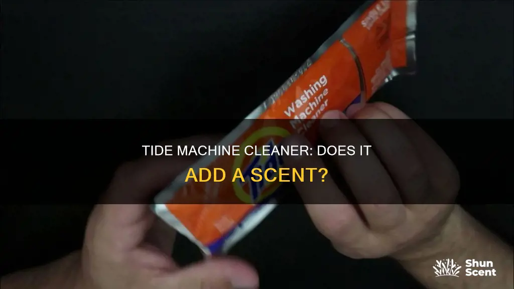 does tide washing machine cleaner have fragrance