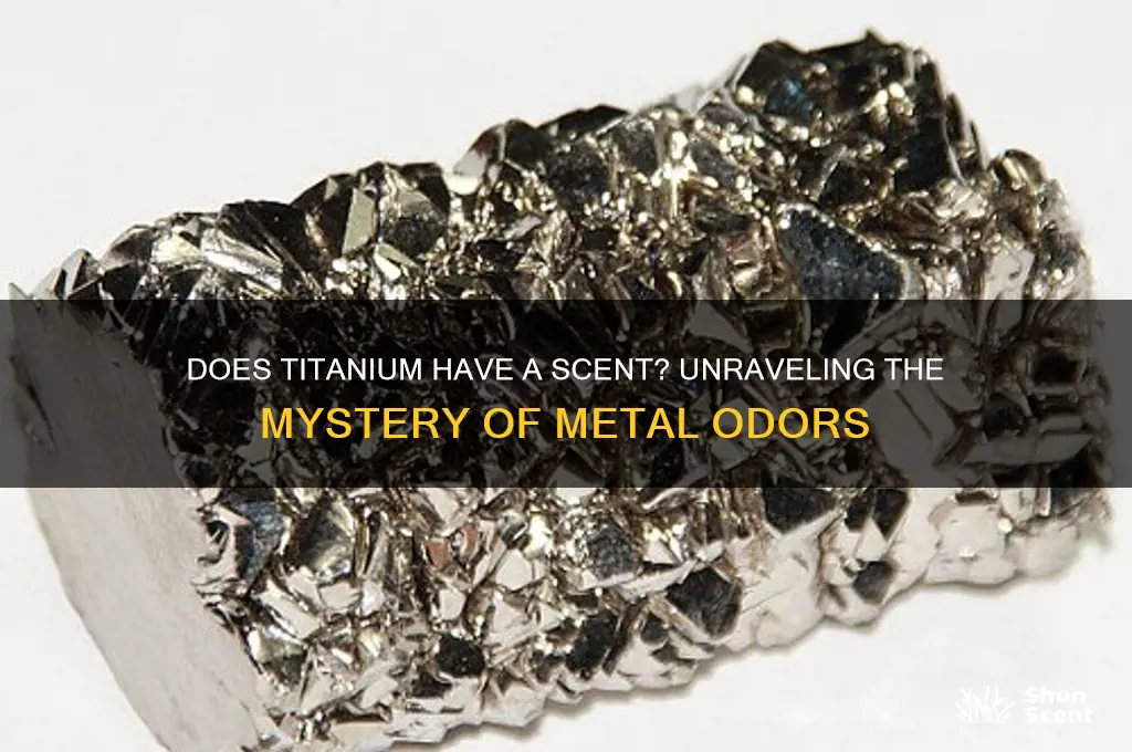 does titanium have a scent