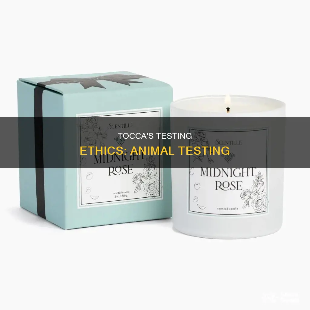 does tocca perfume test on animals