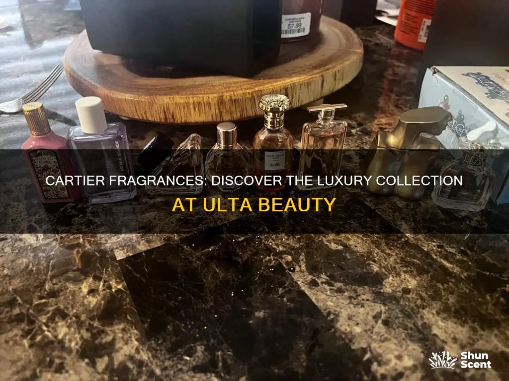 does ulta sell cartier fragrances