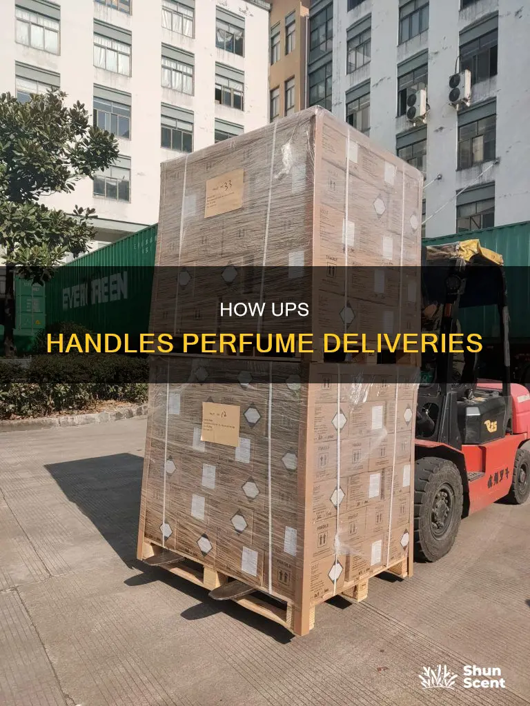 does ups deliver perfume