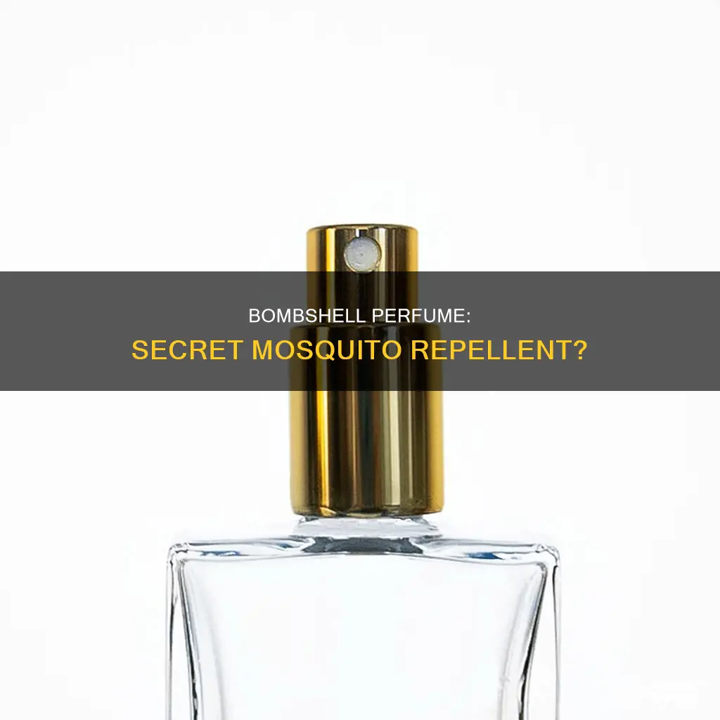 does victoria secret bombshell perfume repels mosquitoes