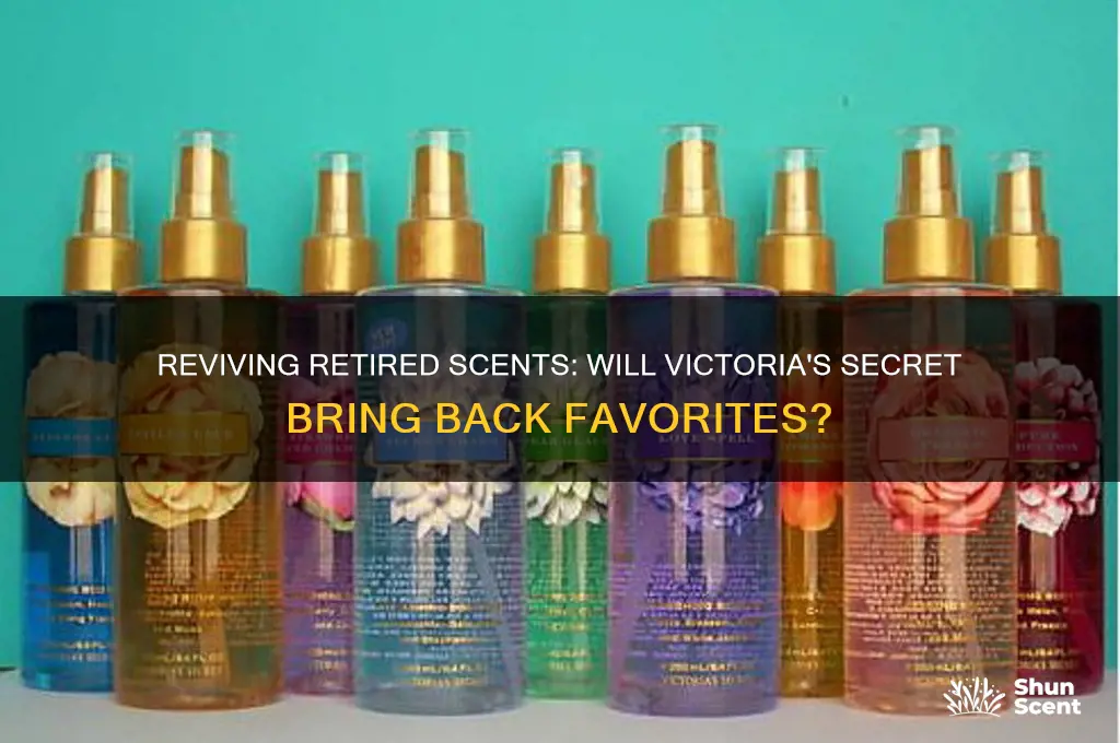 does victoria secret bring back retired scents