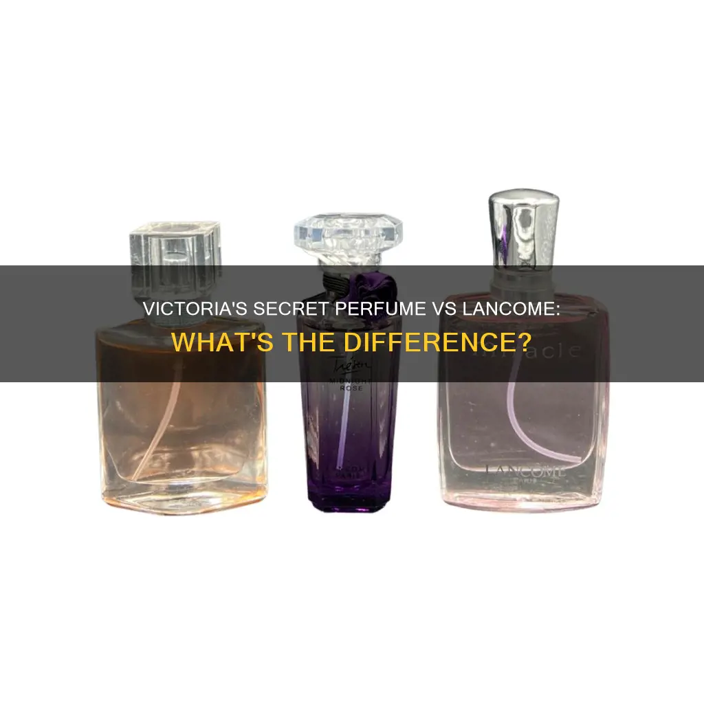 does victoria secret carry lancome perfume