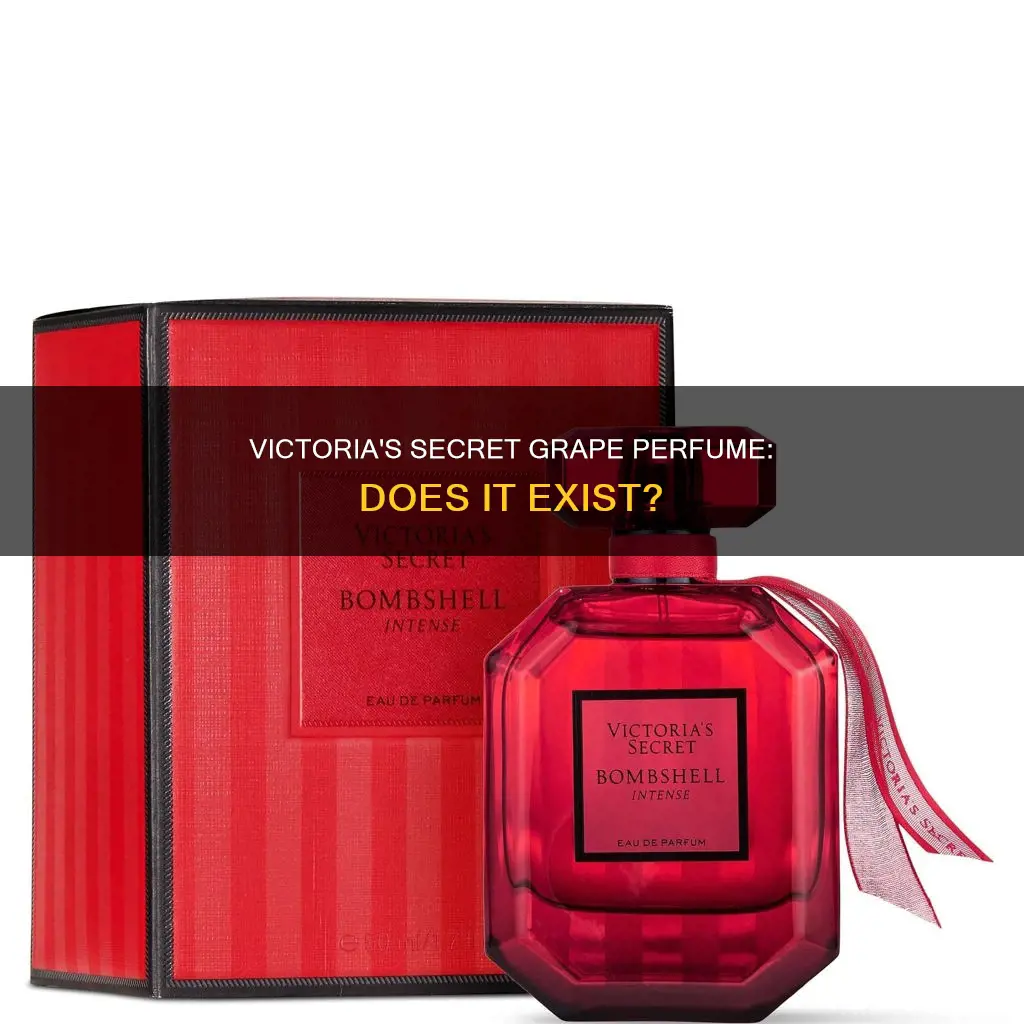 does victoria secret make a grape perfume