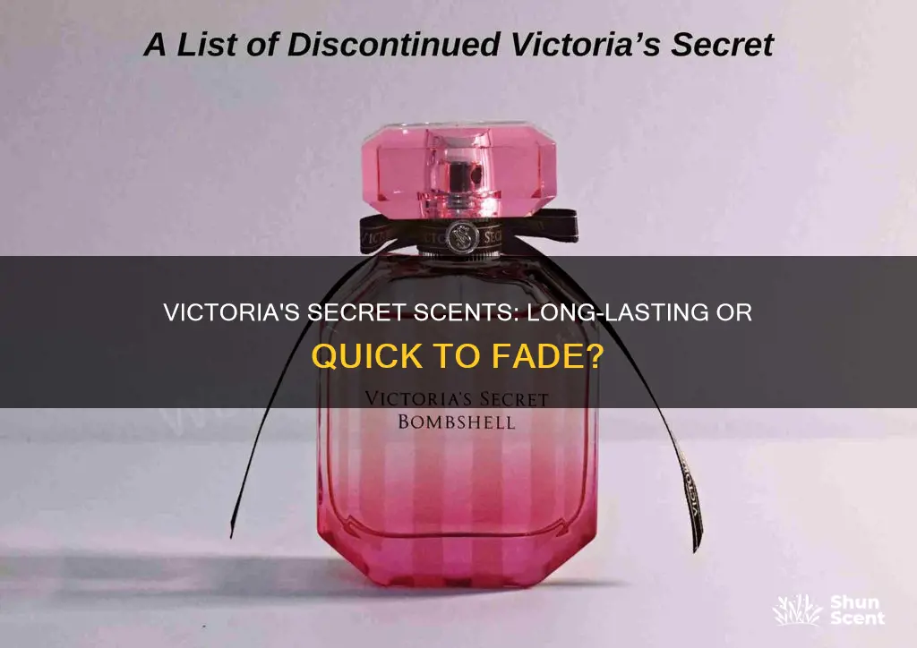 does victoria secret perfume last