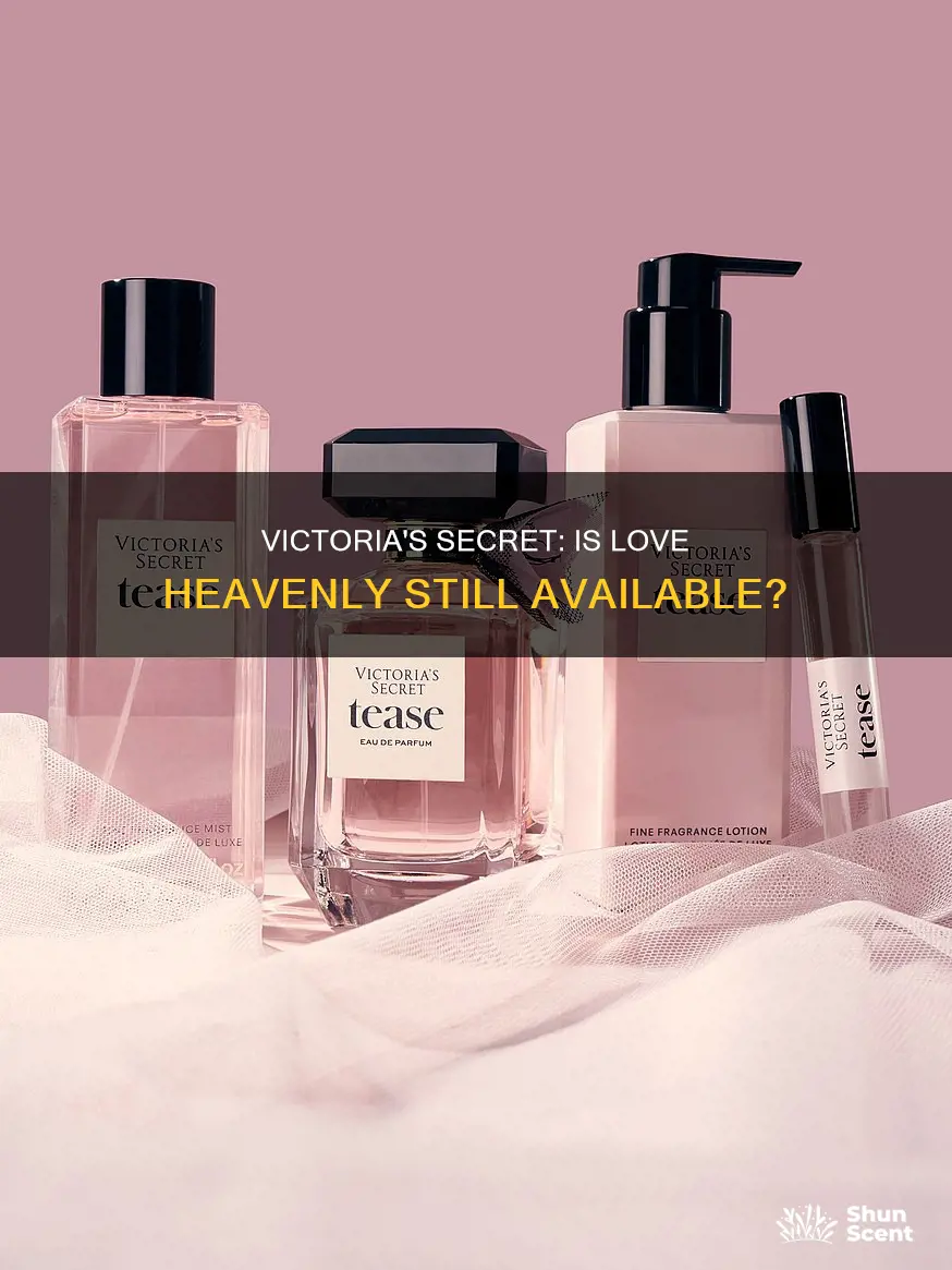 does victoria secret still make love is heavenly perfume