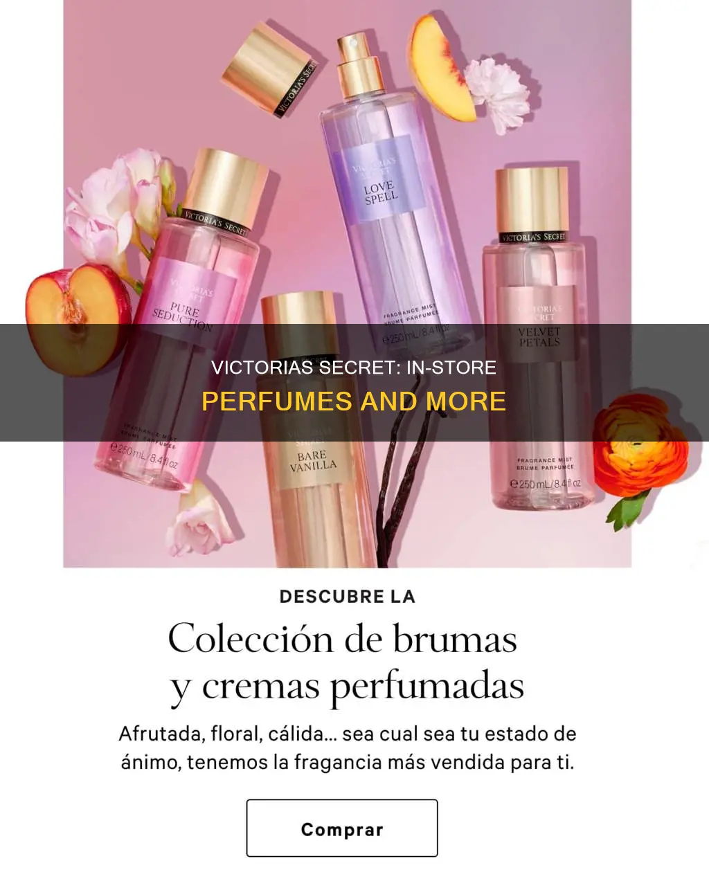 does victorias secret have perfume in store