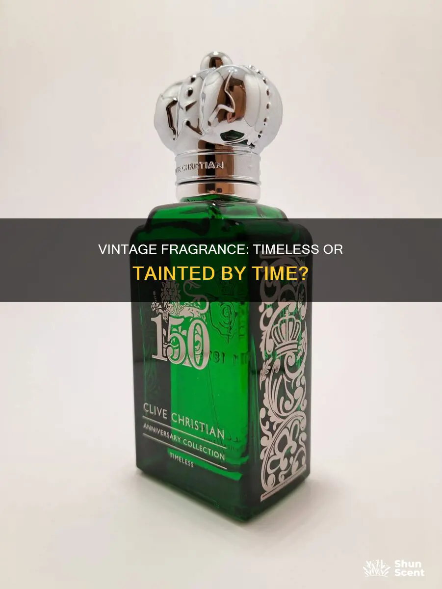 does vintage fragrance diminish with time