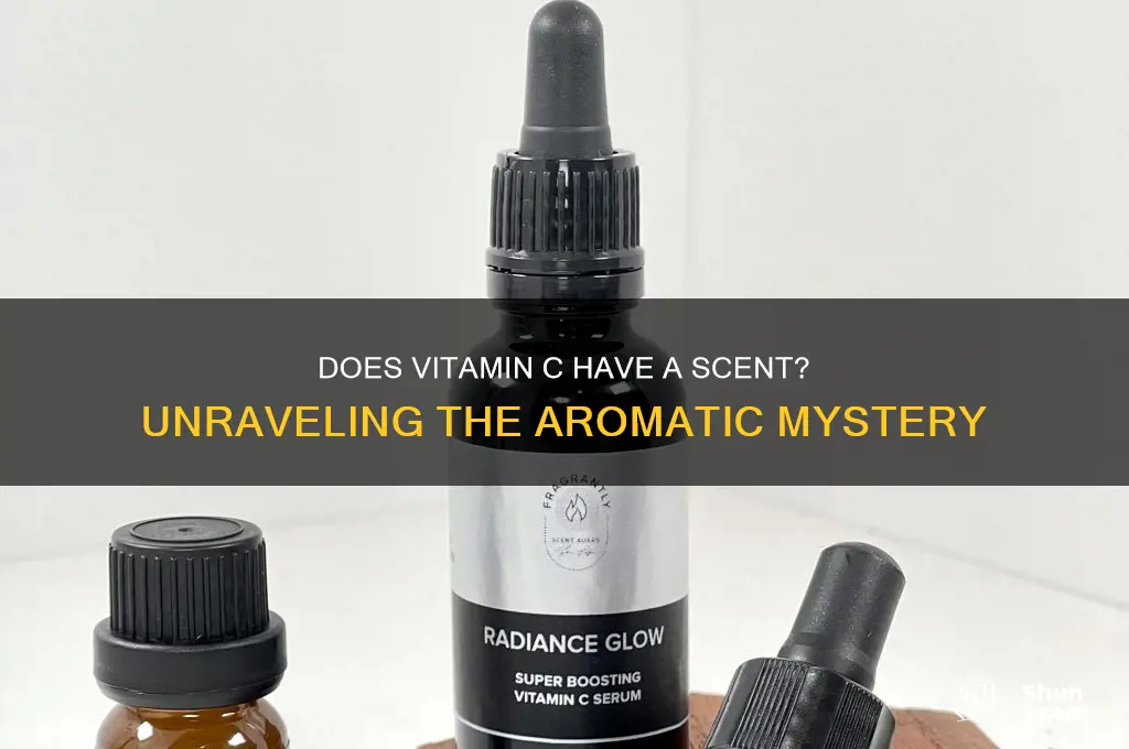 does vitamin c have a scent