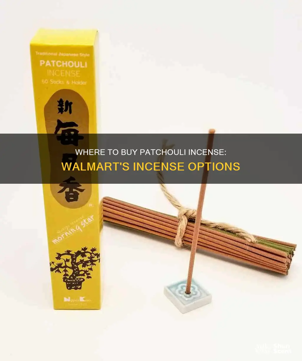does wal mart sell patchouli incense