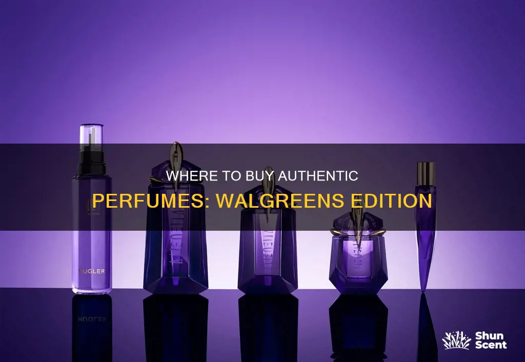 does walgreens sell authentic perfume