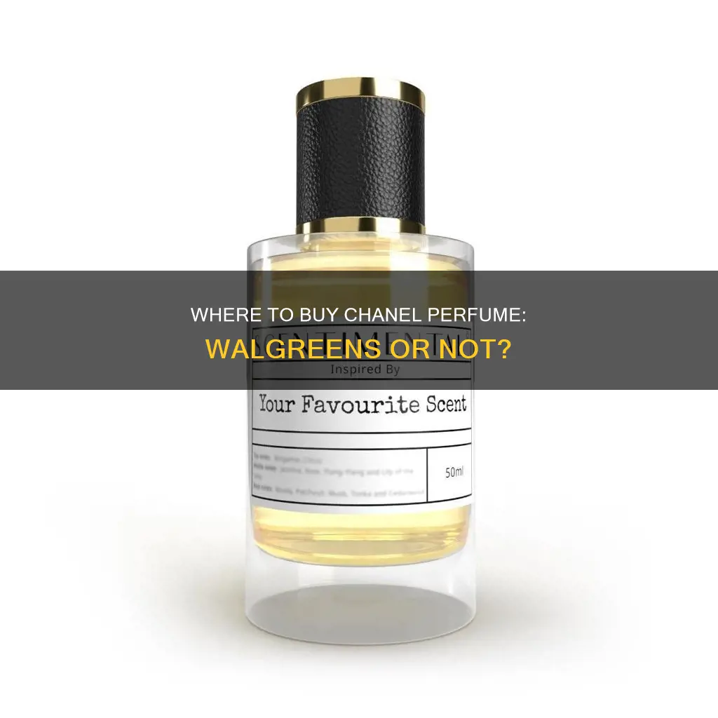 does walgreens sell chanel perfume