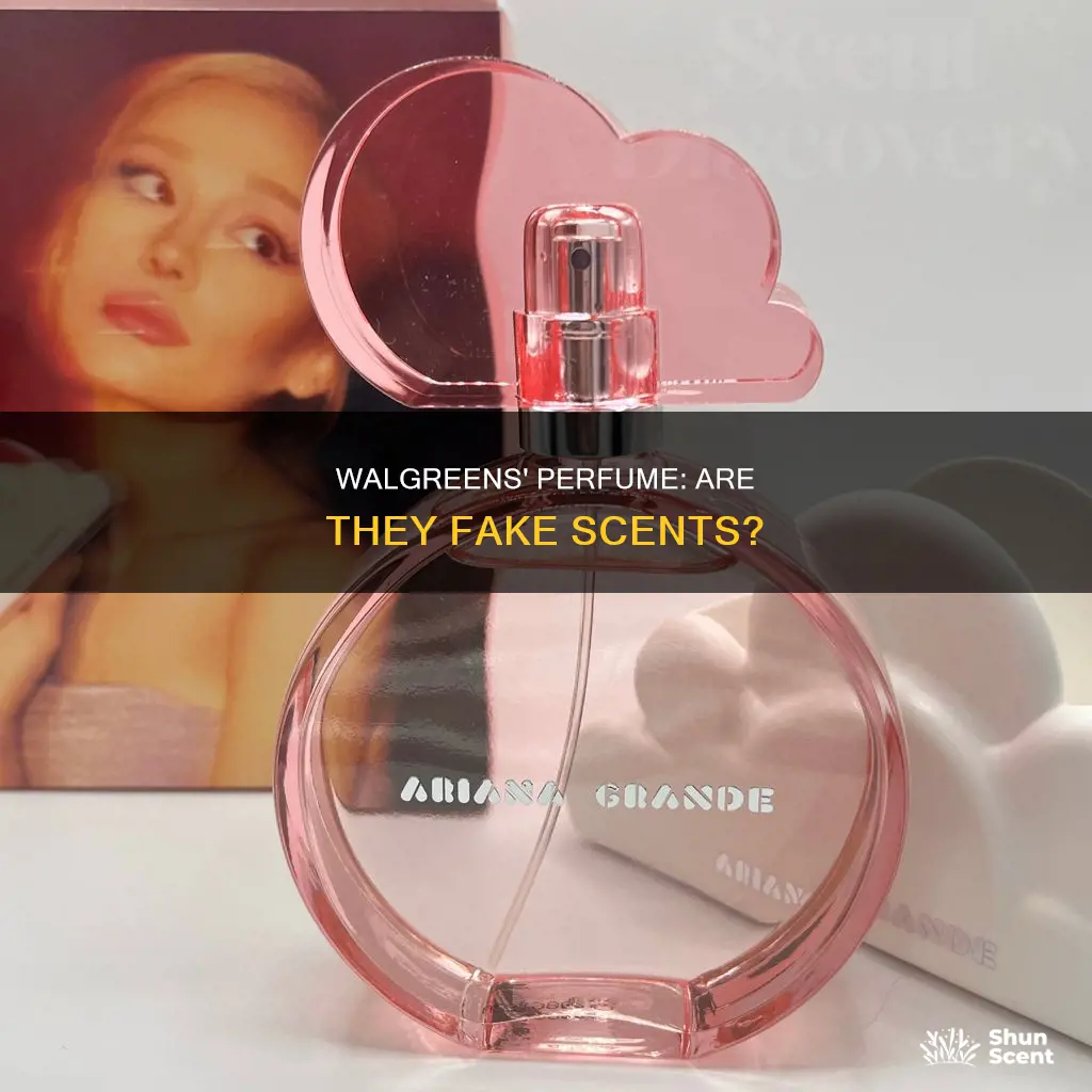 does walgreens sell fake perfume