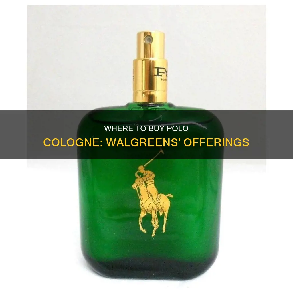 does walgreens sell polo cologne