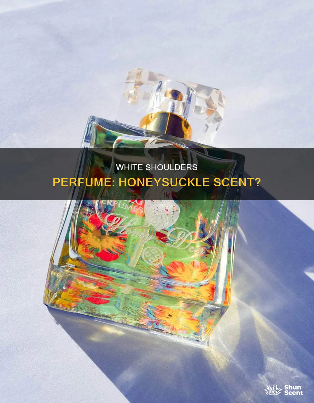 does white shoulders perfume smell like honeysuckle