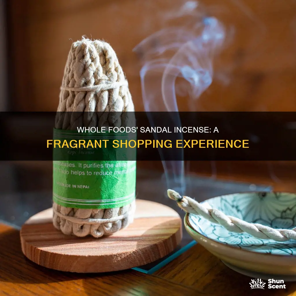 does whole foods sell sandal incense