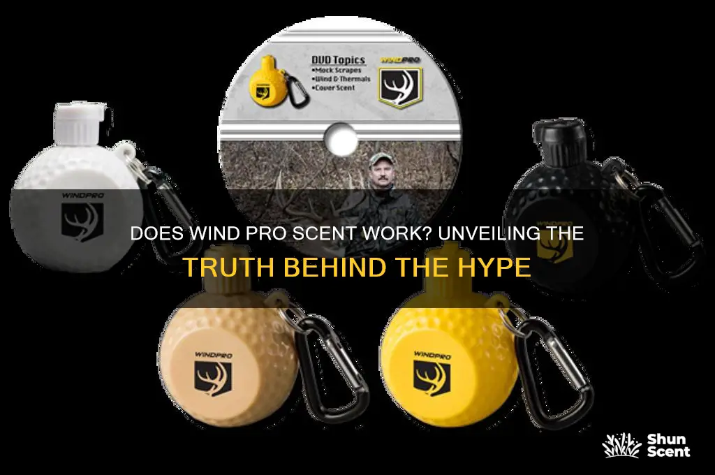 does wind pro scent work