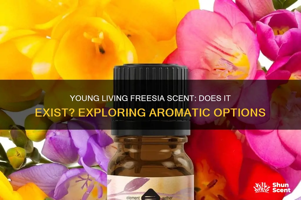 does young living have a freesia scent