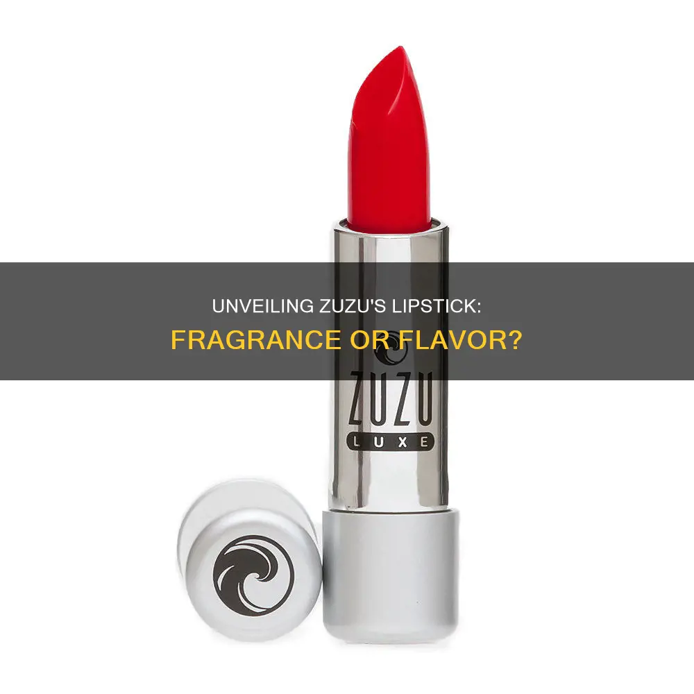 does zuzu lipstick contain fragrance