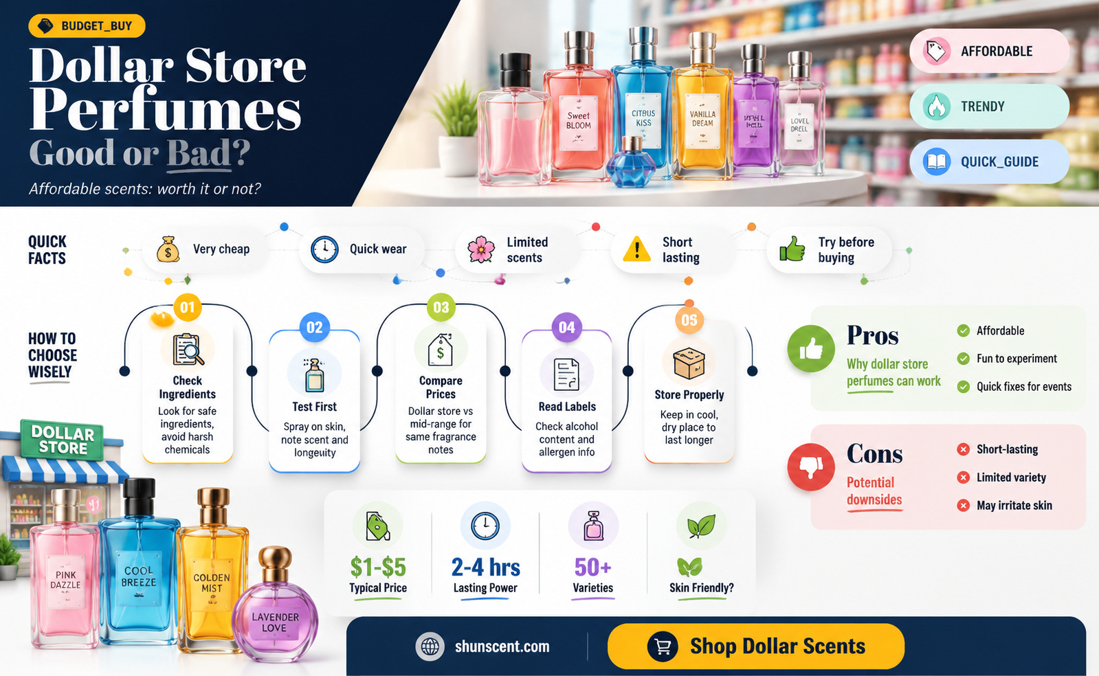 are dollar store perfumes good