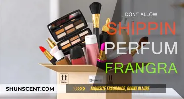 Perfume Shipping: Why We Don't Allow It