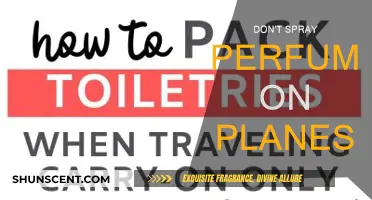 Perfume Etiquette: Why You Shouldn't Spray on Planes