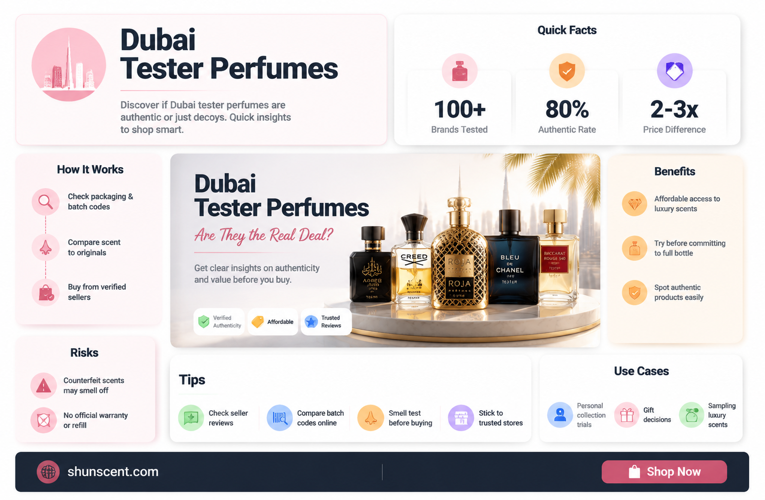 are dubai tester perfumes authentic