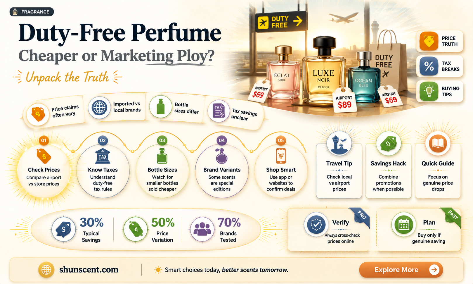 are duty free perfumes cheaper