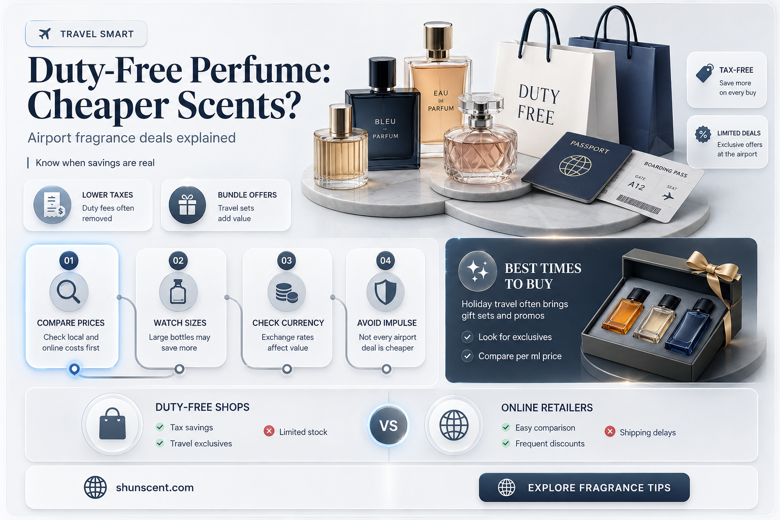 are perfumes cheaper at duty free