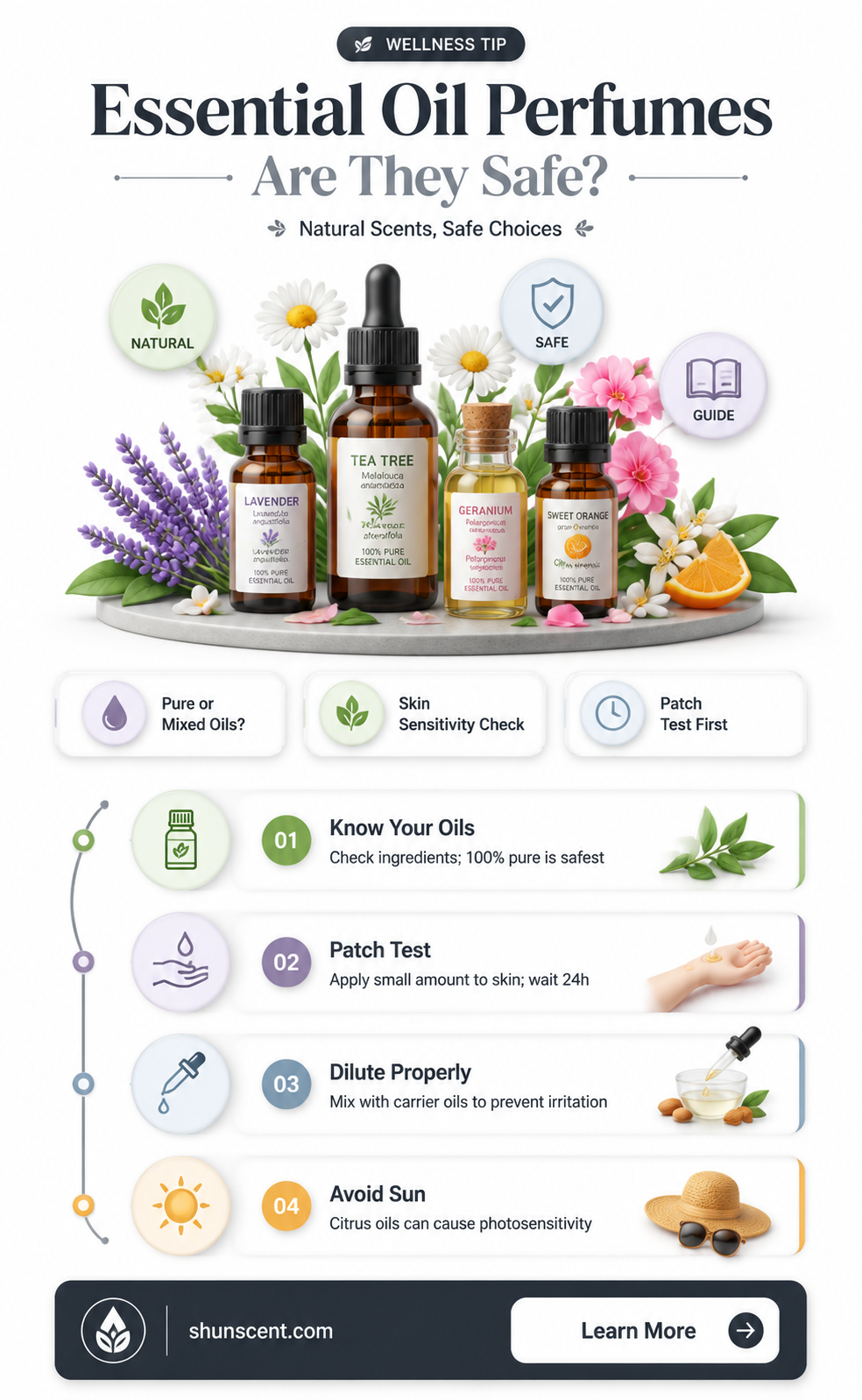are essential oil perfumes safe