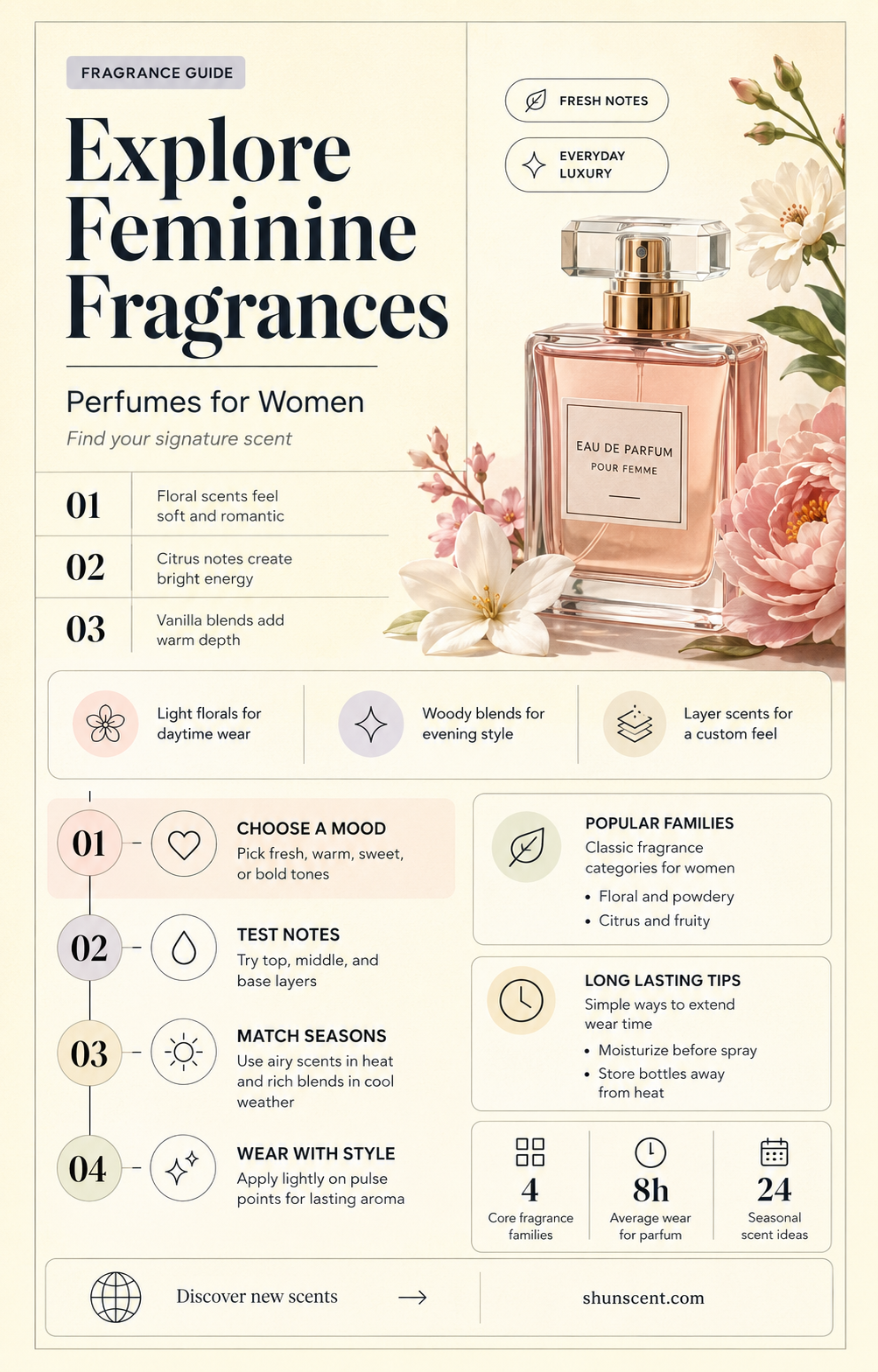 are perfumes for women