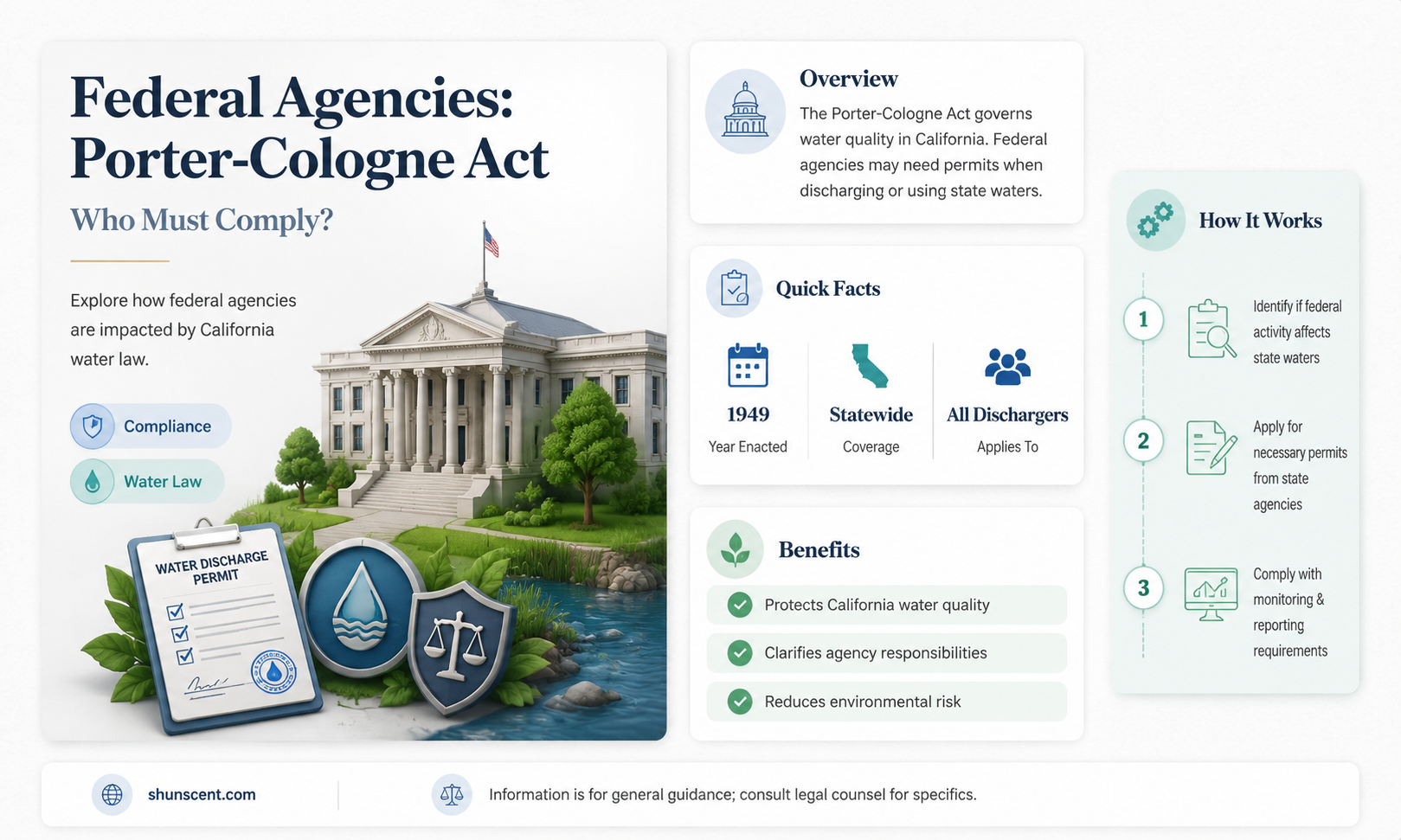 are federal agencies exempt from porter-cologne act