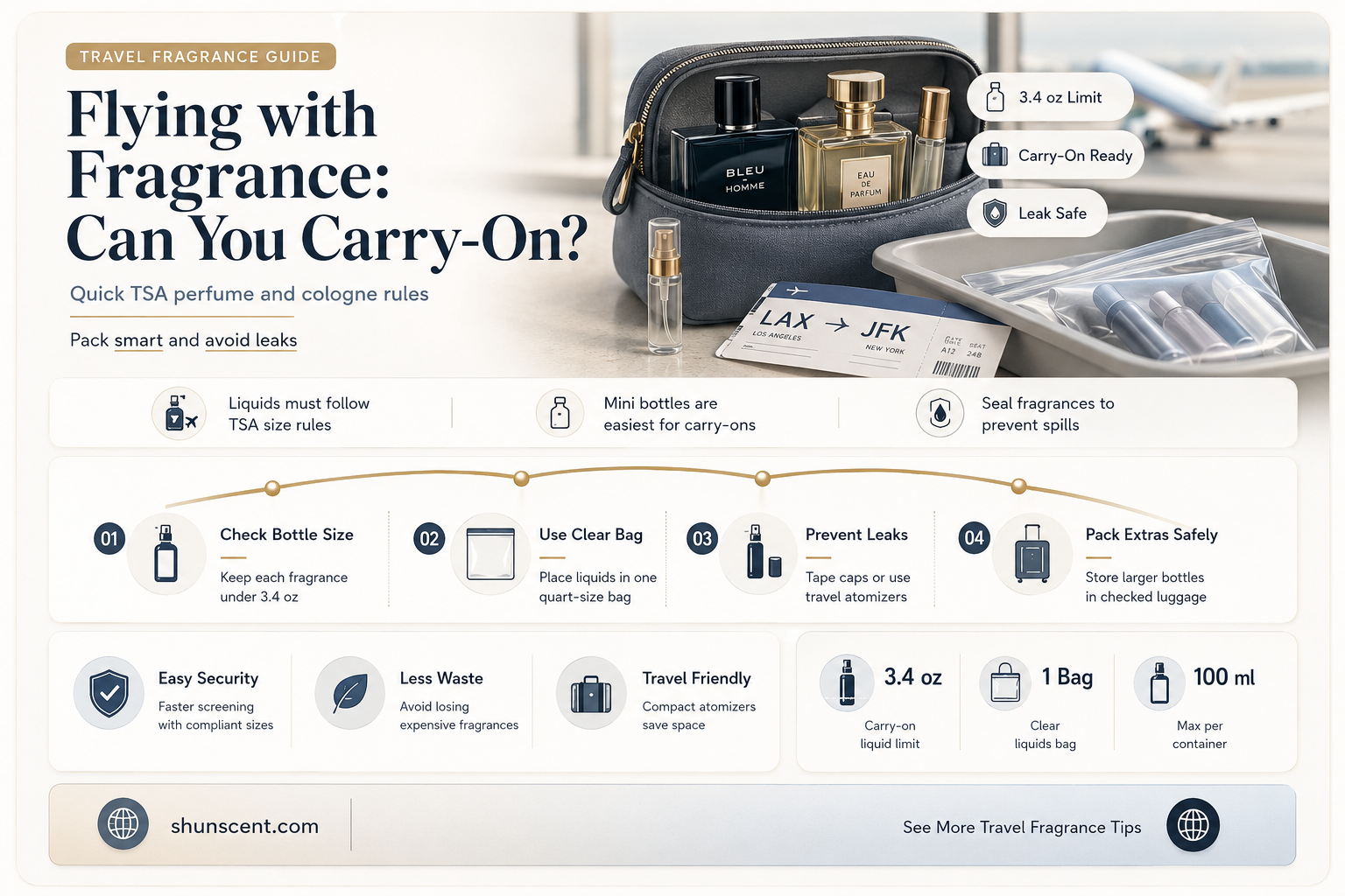 are perfume allowed in carry on