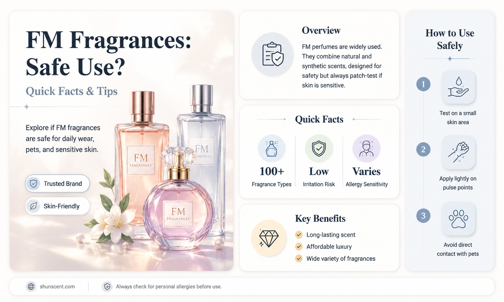 are fm fragrances safe