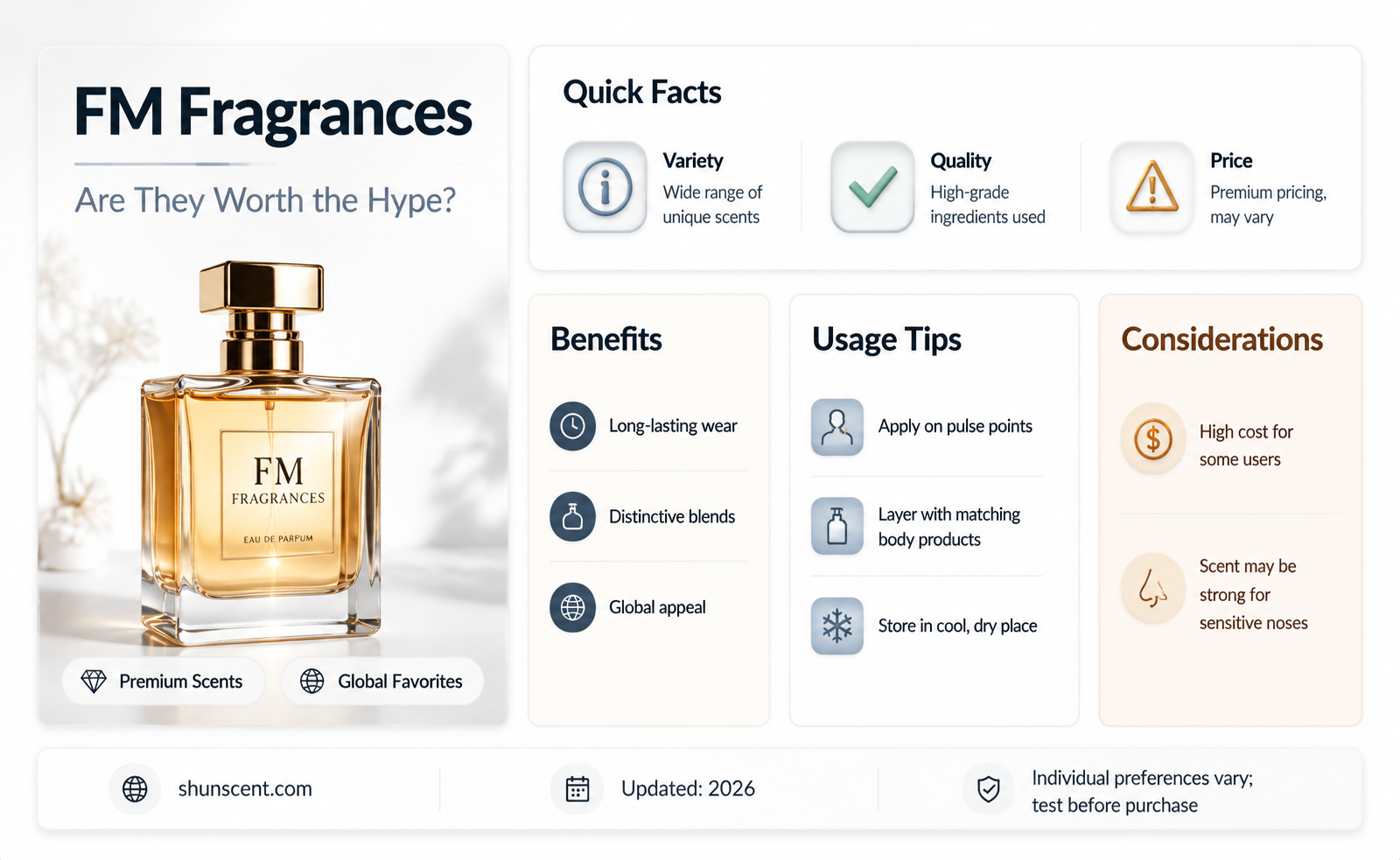 are fm fragrances good