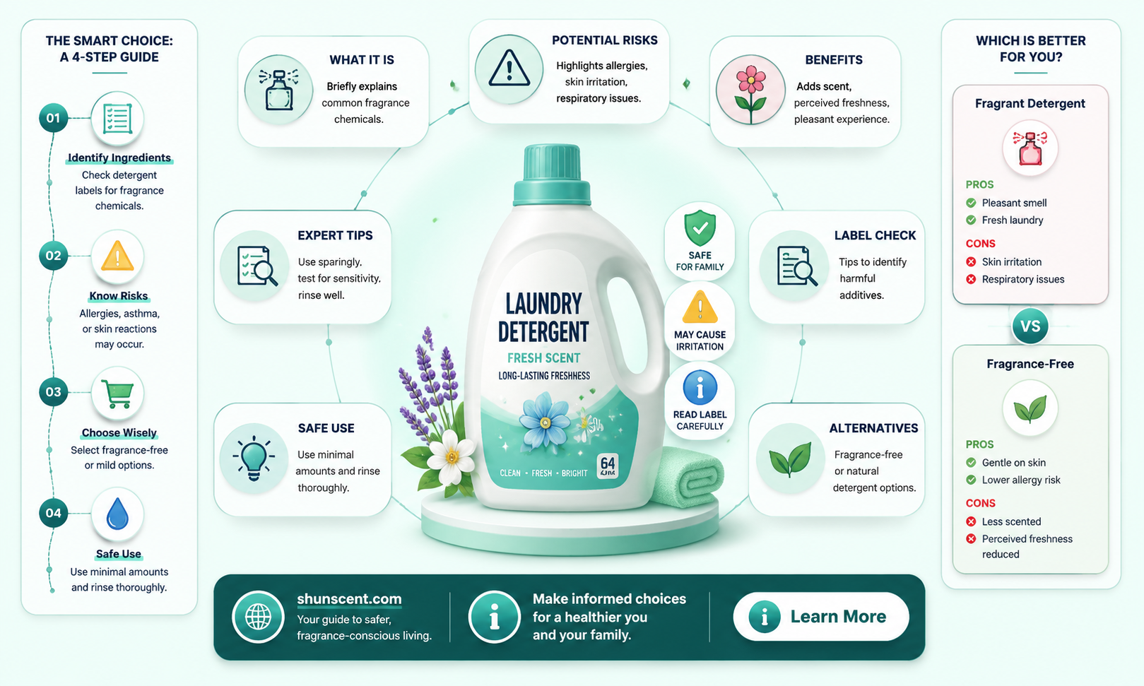 are fragrances in laundry detergent bad