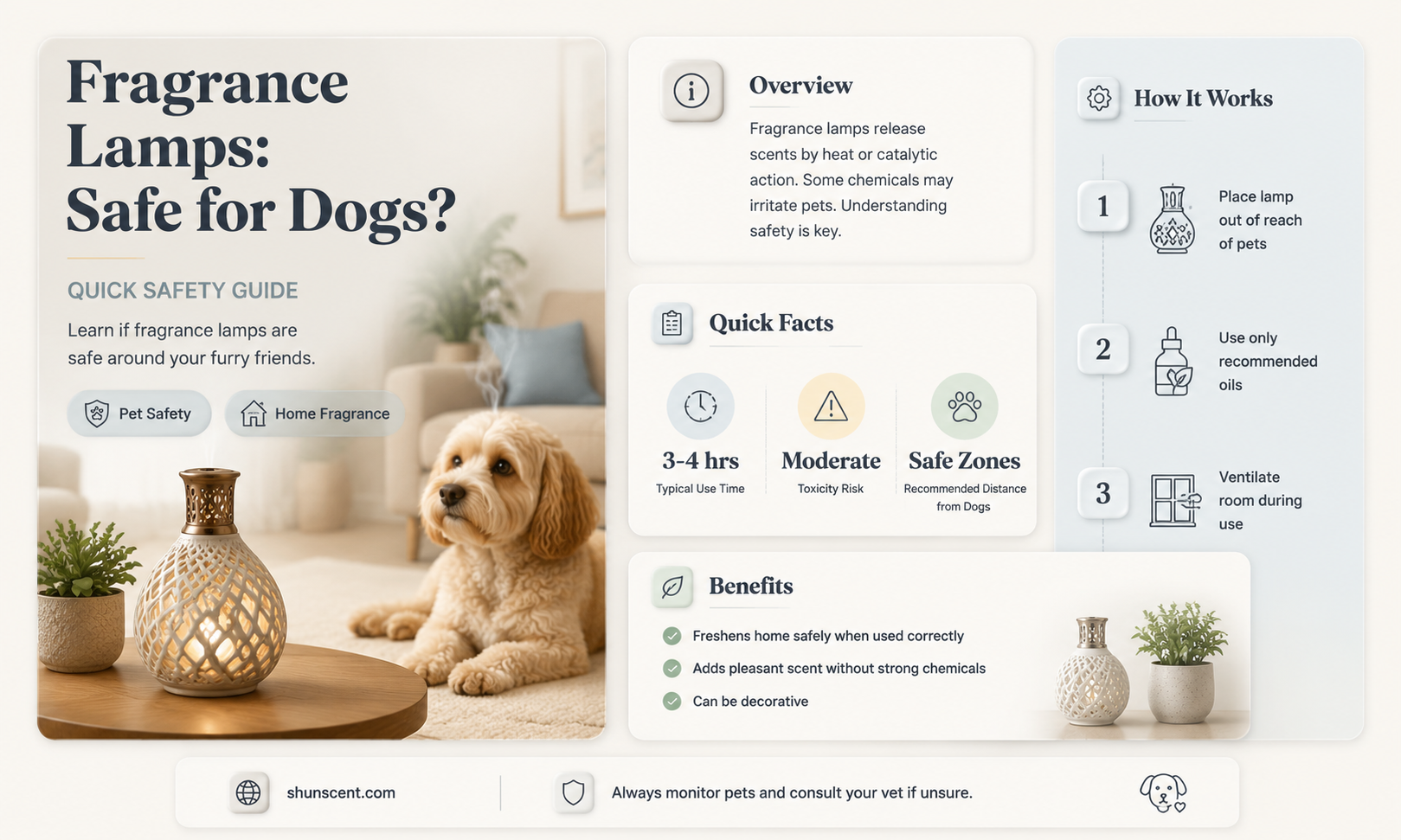 are fragrance lamps safe for dogs