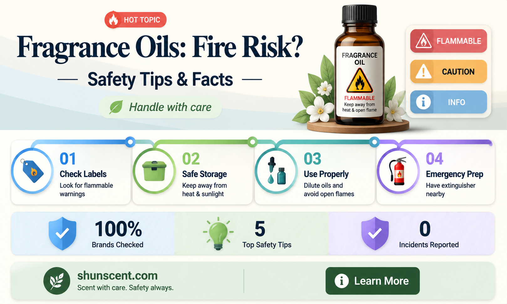 are fragrance oils flammable