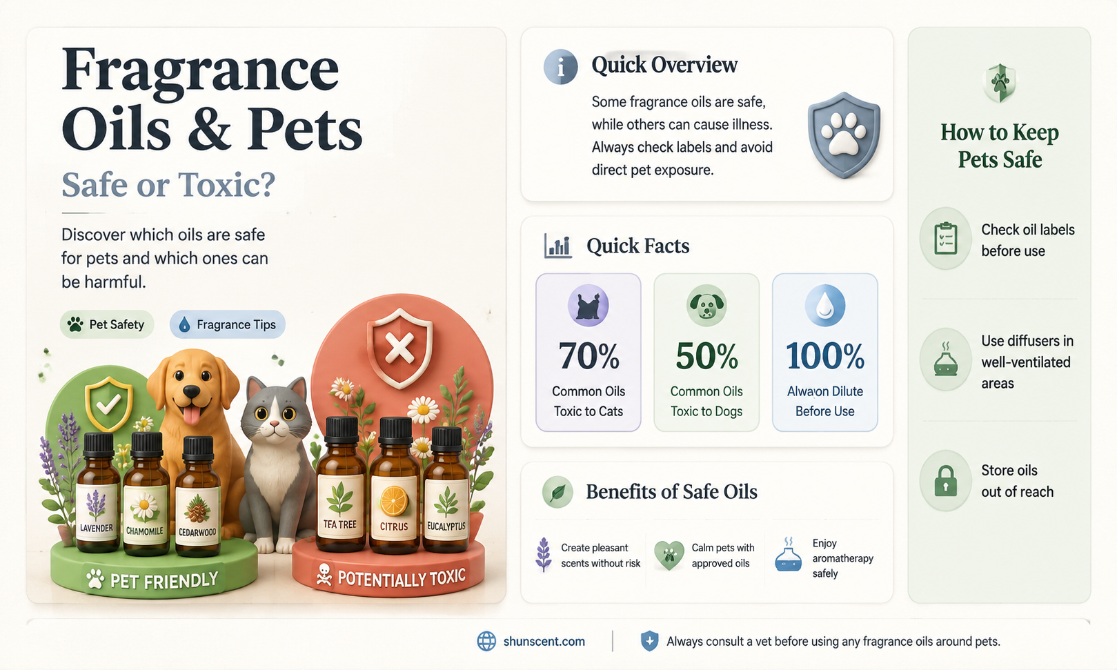 are fragrance oils safe for pets