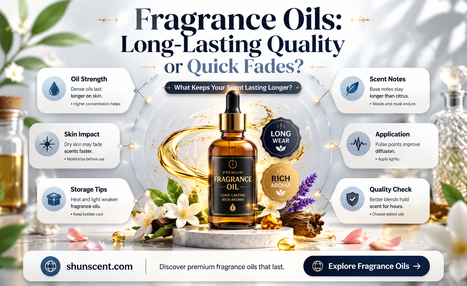 are quality fragrance oils long lasting