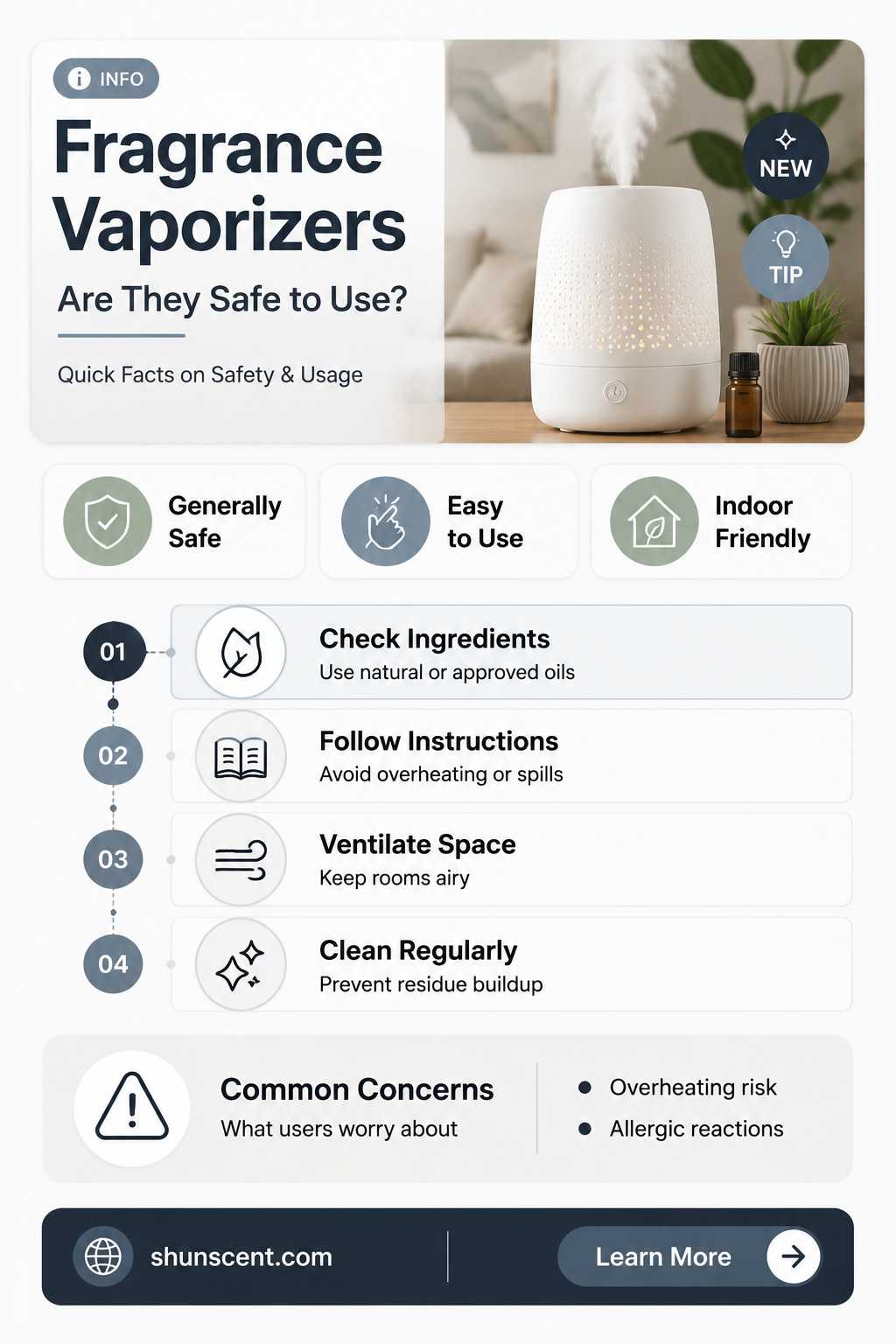 are fragrance vaporizers safe