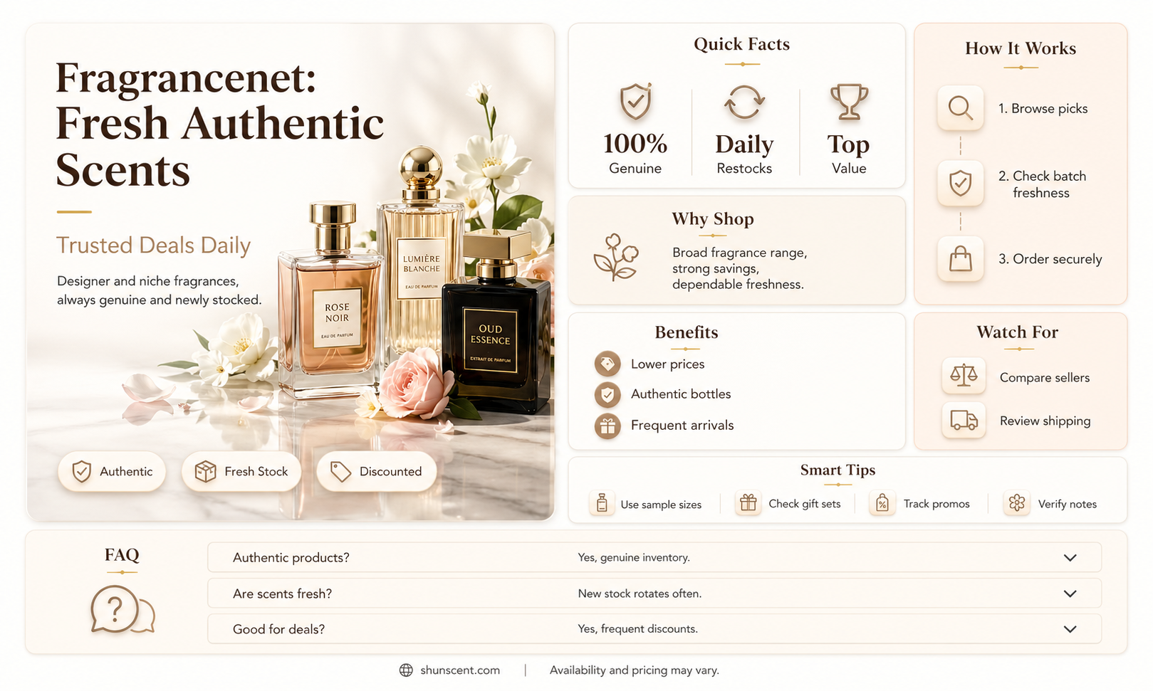 are all fragrances on fragrancenet new