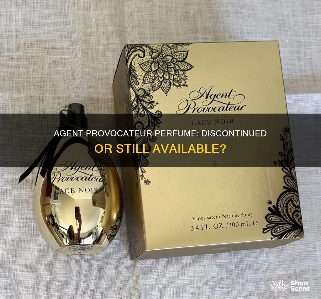 has agent provocateur perfume been discontinued