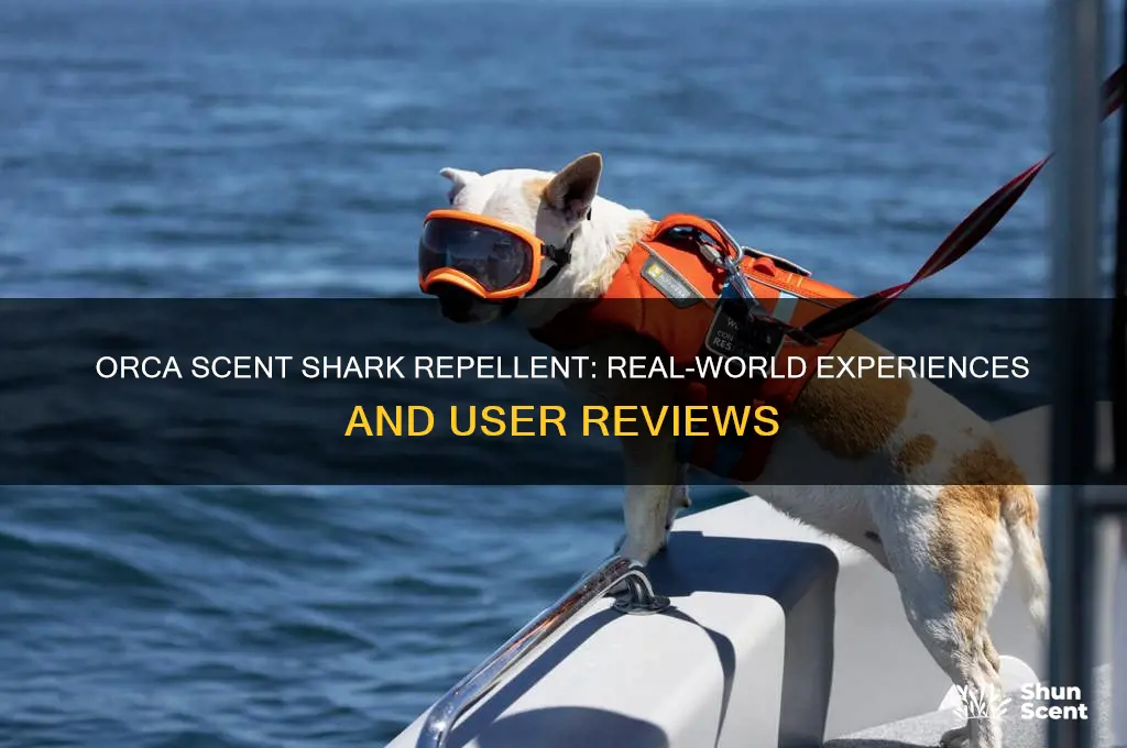 has anyone tried orca scent shark repellent