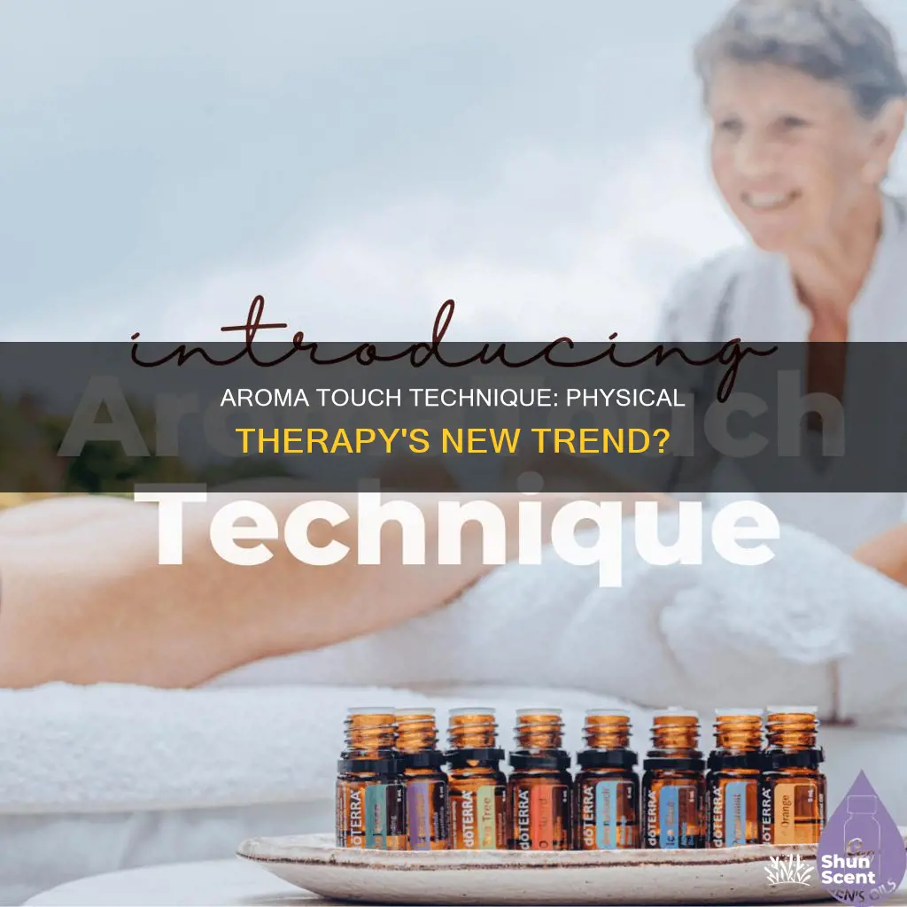 has aroma touch technique been used in physical therapy clinics